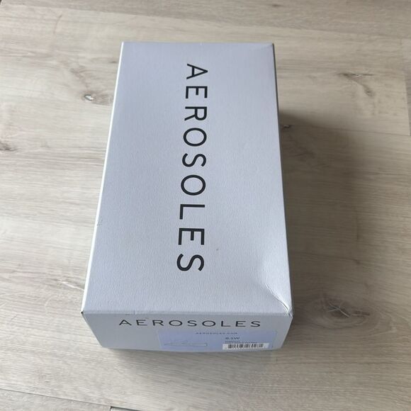 Aerosoles Enright Moc Toe Mule gold Women size 8.5 W NWT in box - Picture 7 of 13